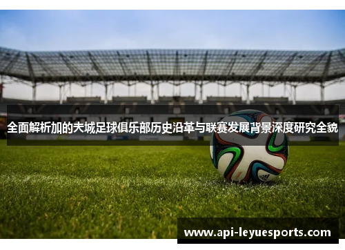 全面解析加的夫城足球俱乐部历史沿革与联赛发展背景深度研究全貌